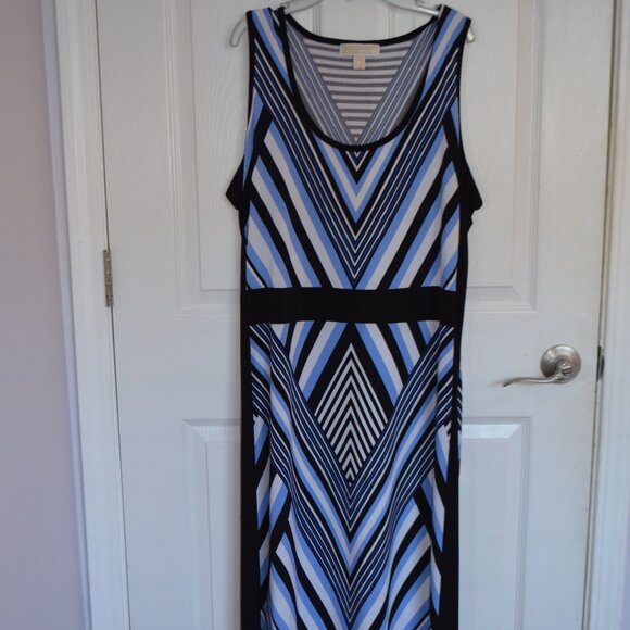 Michael Kors Maxi Striped Dress - Picture 1 of 4